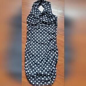 Guess polka dot dress sz small